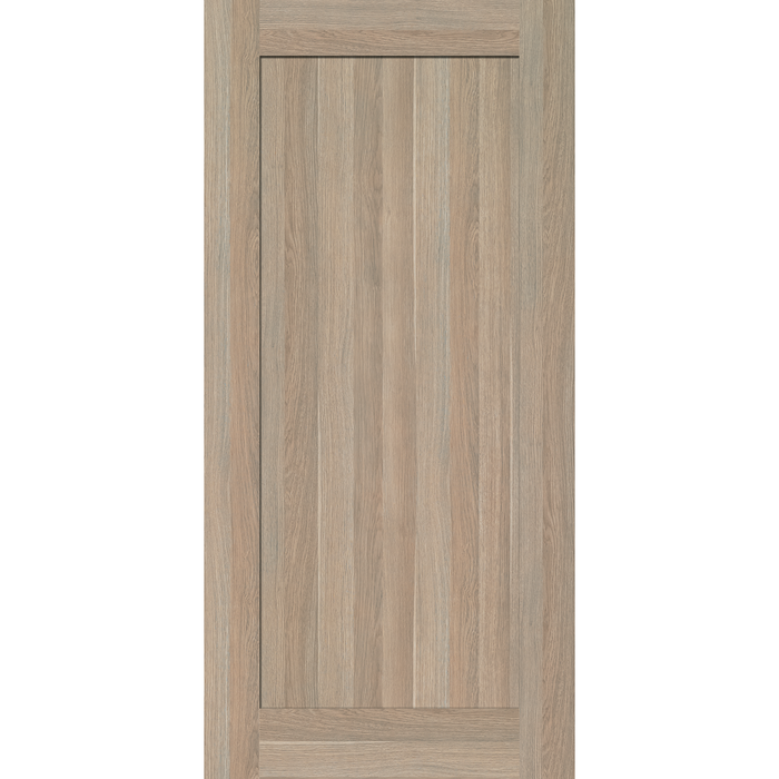 inBuilt Shaker Barn Door 25mm 2100x 1000mm Valence Oak