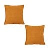 SOGA 2X 50cm Throw Pillows – Mustard Wabi-Sabi Arches