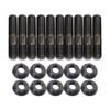10 Pcs M10x1.25x50mm High Tensile Stud Kit For Manifold & Turbo