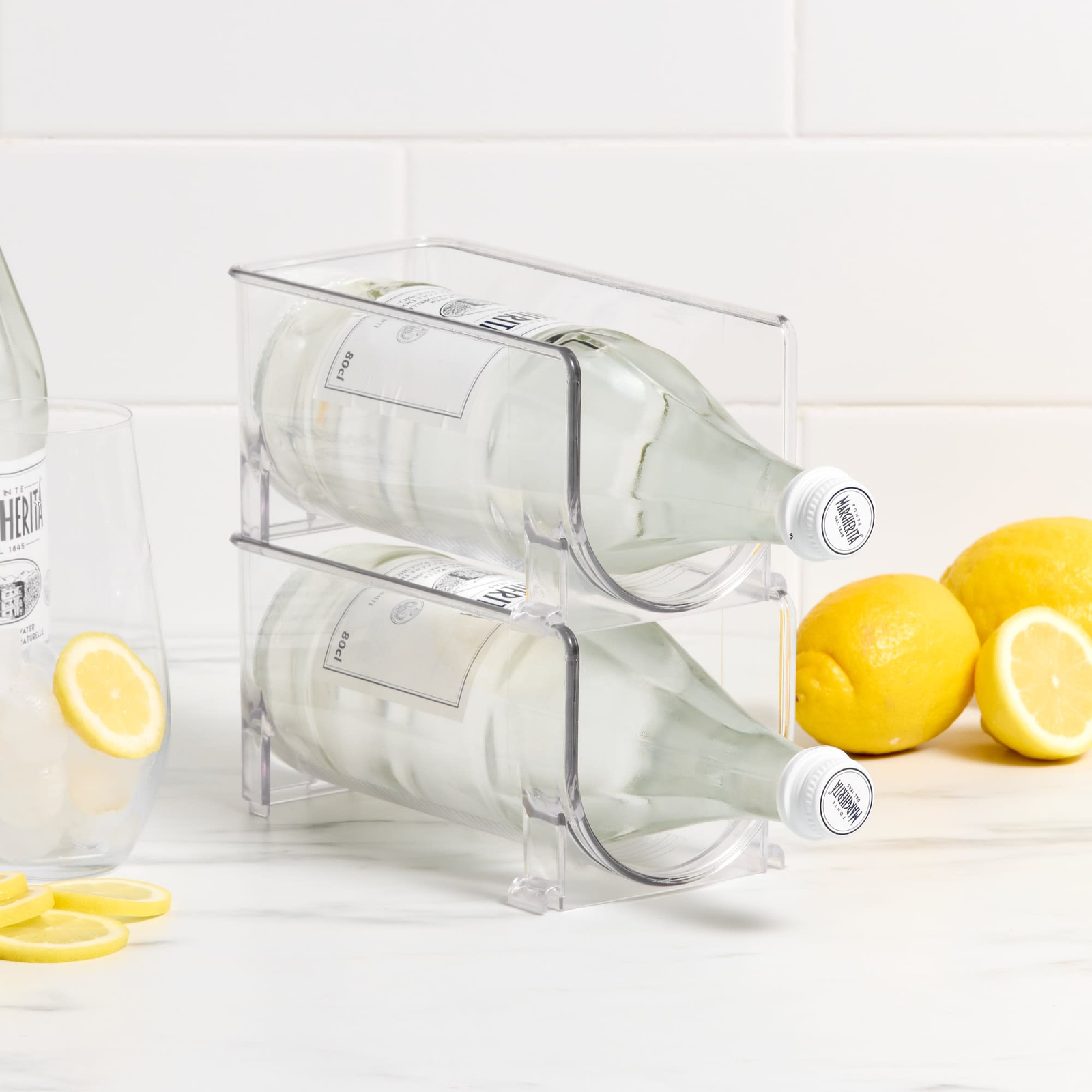 Kitchen Pro Clear Stackable Bottle Holder Bunnings Australia
