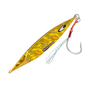 Berkley Skid Jig Fishing Lure 150g Metal Jig ZebGold