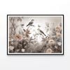 Birds Perched On a Tree  Print 100% Australian Made 120x90cm  (Poster)