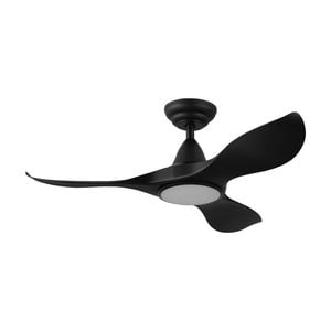 Eglo Noosa 40" Dc Fan 18w Led Tri-col Black