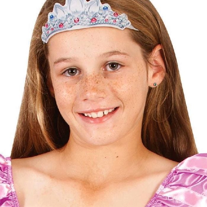 Disney Tangled Girls Princess Rapunzel Fabric Tiara/Crown Costume Accessory