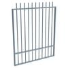 ProtectorAl 800 - 1200mm x 1500mm Deep Ocean Aluminium Picket Top  Pool Gate With Mid Rail