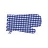 Gingham Oven Gloves - Blue