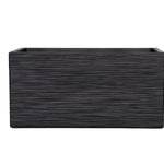 Northcote Pottery 80cm Black Atlas Trough