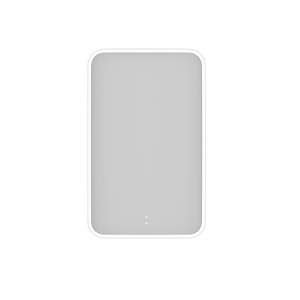 Attica 900 x 600mm White Matte Metal Framed Porta LED Mirror