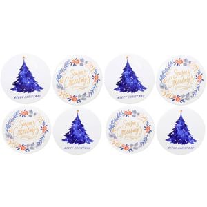 8pc LVD Seasons Greetings Coasters Home/Kitchen/Dining Table Decor 11x11cm