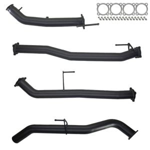 Ignite Exhausts Turbo Back For Nissan D23 Navara Np300 3" With Straight Pipe Only 409 Stainless Steel