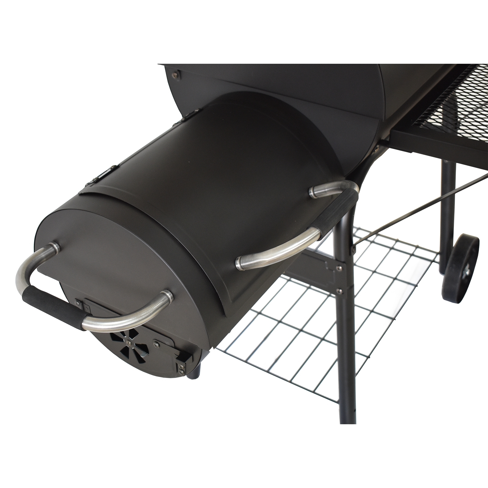 Jumbuck BBQ Smoker With Offset Sidebox