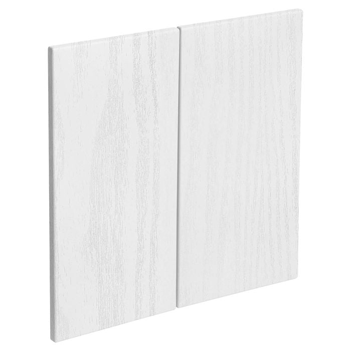 Kaboodle 600mm Provincial White Modern Rangehood Cabinet Door - 2 Pack