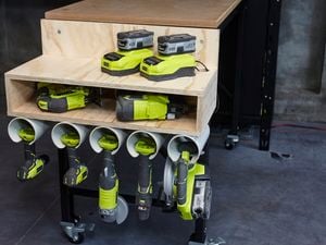 DIY Step Image - D.I.Y. drill station . Blob storage upload.