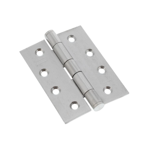 Legge 100 x 75 x 2.5mm Satin Stainless Steel Hinge