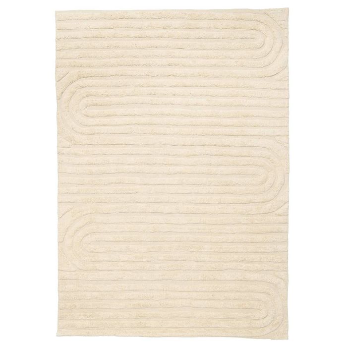 Loopsie-330cm X 240cm-marrakech Natural Sculptural Cotton Rug