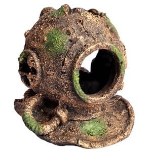 Aqua One Ruined Bronze Helmet M Ornament (36931)