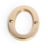 Sandleford 75mm Brass House Number 0 - 0
