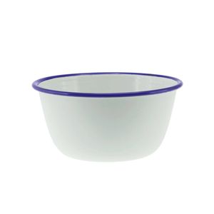 Falcon Pudding Basin 1.2L White & Blue