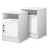ALFORDSON Set of 2 Bedside Table White