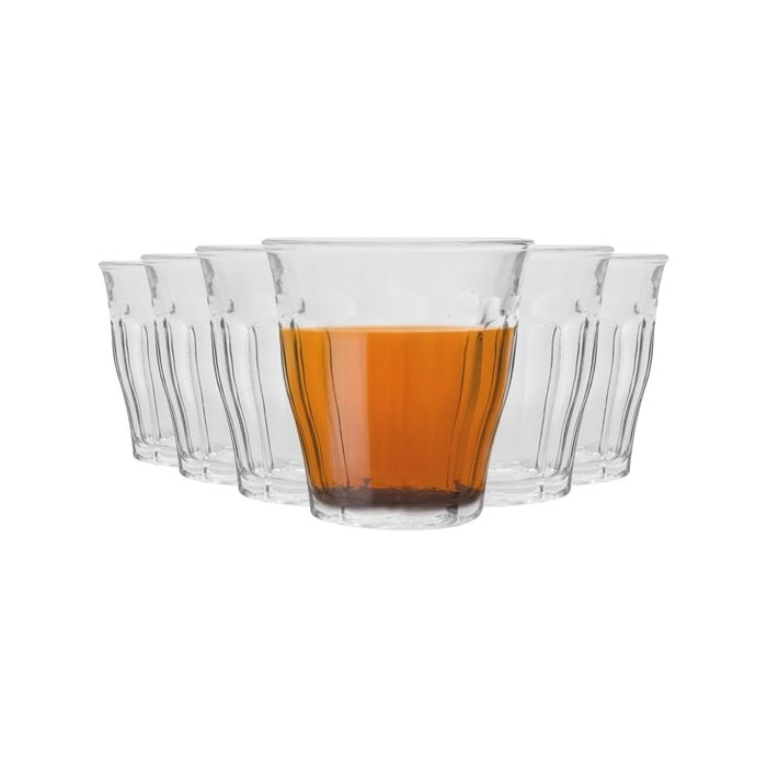 Duralex Picardie Drinking Glasses - 130ml Tumblers - Pack Of 12