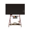 Screenmounts Steelroll Mobile Tv Trolley Stand Mount Bracket 32"-85" Agt80 - Red