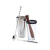 BarCraft Mojito Cocktail Kit 4pc Silver