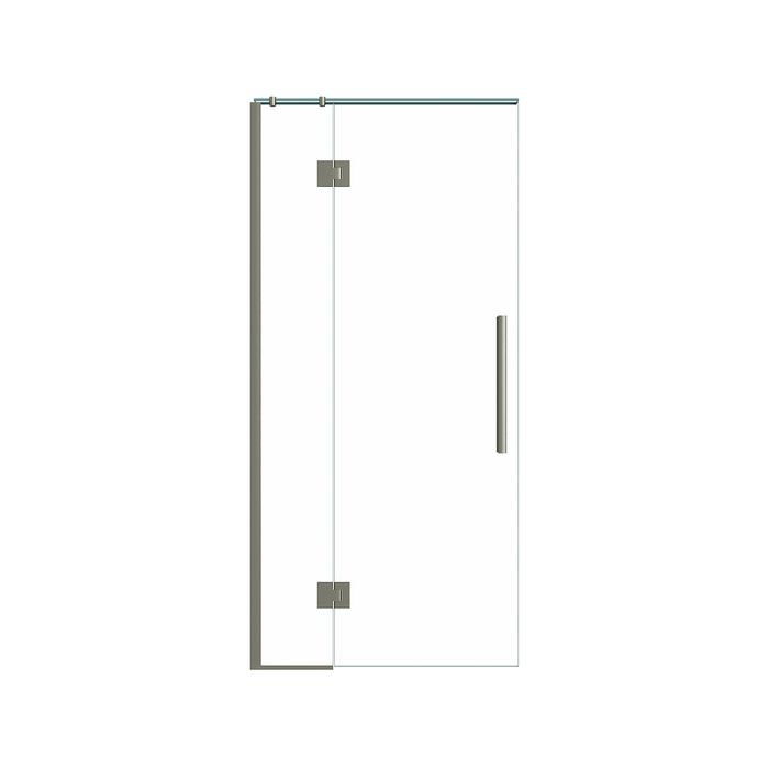 Stein 900 x 2000mm Brushed Nickel Project Shower - Door Only