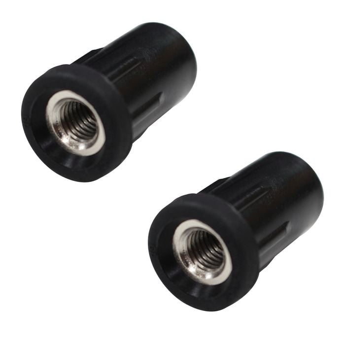 Richmond 19mm x M8 Round Threaded Insert - 2 Pack - 19mm 8mm