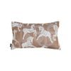 SOGA 35cm Bohemian Camel Brown White Horse Pattern Throw Pillow