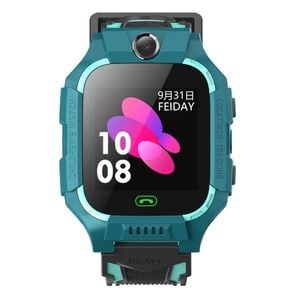 Kids 5G Smart Watch with GPS Tracker, SOS Call, SIM & Camera – Waterproof, iOS & Android Green