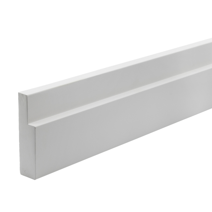 110 x 30mm 5.4m Door Jamb Internal Single Rebated White Primed FJ Pine