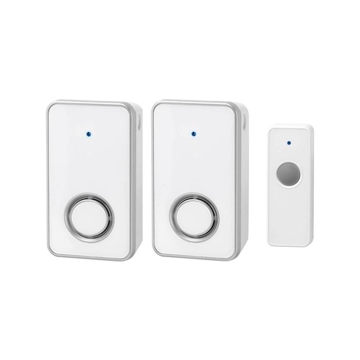 Arlec 80m Wireless Door Chime Plug In - 2 Pack