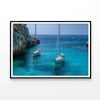 Couple of Boats, Sky  Print 100% Australian Made 90x60cm  (Poster)