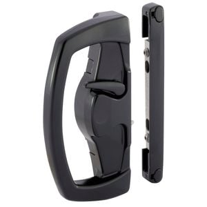 Gainsborough Black Yarra Ridge Sliding Patio Door Single Cylinder Deadlock