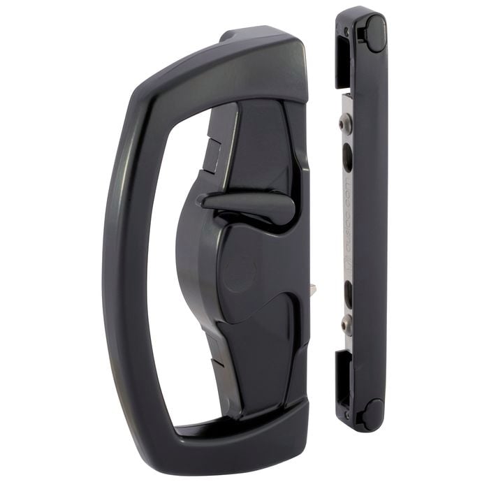 Gainsborough Black Yarra Ridge Sliding Patio Door Single Cylinder Deadlock