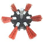 Josco Abrasive Nylon Fan Grinder Brush 100mm