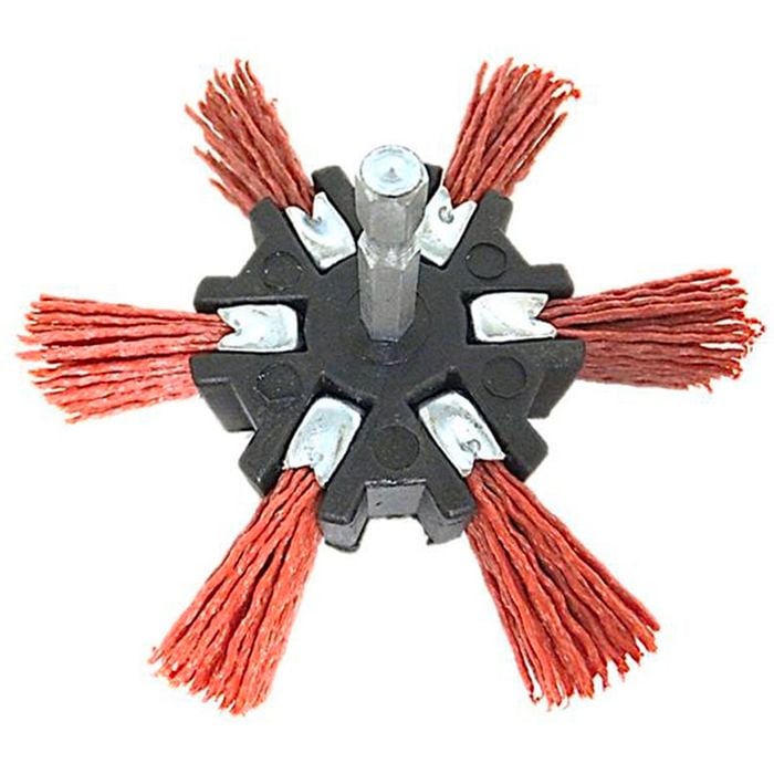 Josco Abrasive Nylon Fan Grinder Brush 100mm