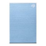 Seagate One Touch 2TB External Hard Drive With Password Protection - Blue [STKY2000402]