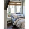 Linen House Cotton Waffle Dana Mushroom Stripe Quilt Cover Set Queen