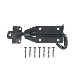 Gartner Ajustlock 125mm 5" Black Double Eye Pad Bolt