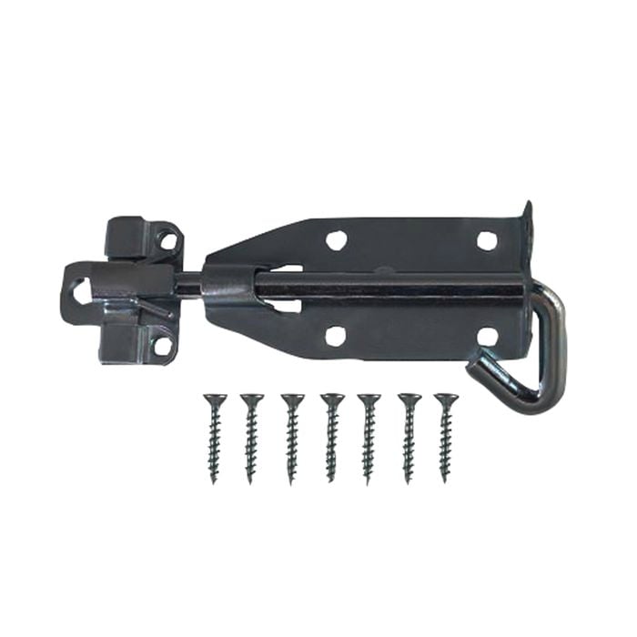 Gartner Ajustlock 125mm 5" Black Double Eye Pad Bolt