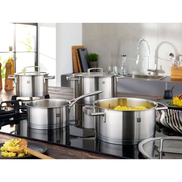 5pc Zwilling Vitality Stainless Steel Stock/Stew Pot/Saucepan Set ...