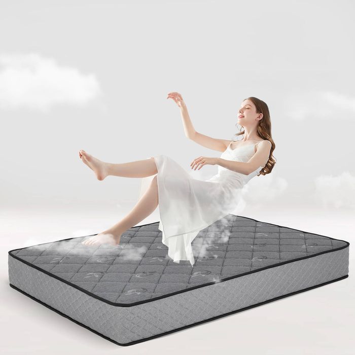Advwin Queen Mattress 25cm Thick Bedding 7-zone Pocket Spring Medium Firm Memory Foam