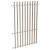 ProtectorAl 350 - 1200W x 1800H Primrose Aluminium Radiator Pool Fence Panel with Mid Rail