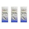 3x Surecatch Wilson Bait Jig - Fish Skin Fishing Rig 6 Hook - Size 4