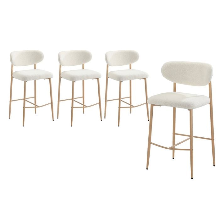 Oikiture Bar Stools X4 Bouble