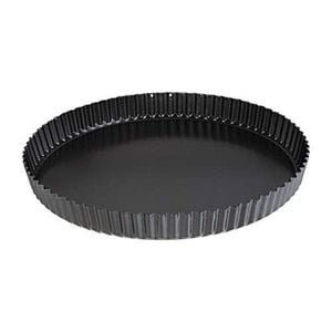 Vogue Quiche Tin Non-stick Removable Base 300mm Baking Pan Bakeware