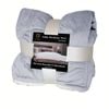 Ramesses Cuddly Microsherpa Throw 150 x 170cm Silver