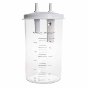 Reusable Suction Pump Canister With Airtight Snap-on Lid