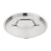 Vogue Stainless Steel Saucepan Lid 180mm Cookware Accessory Kitchenware